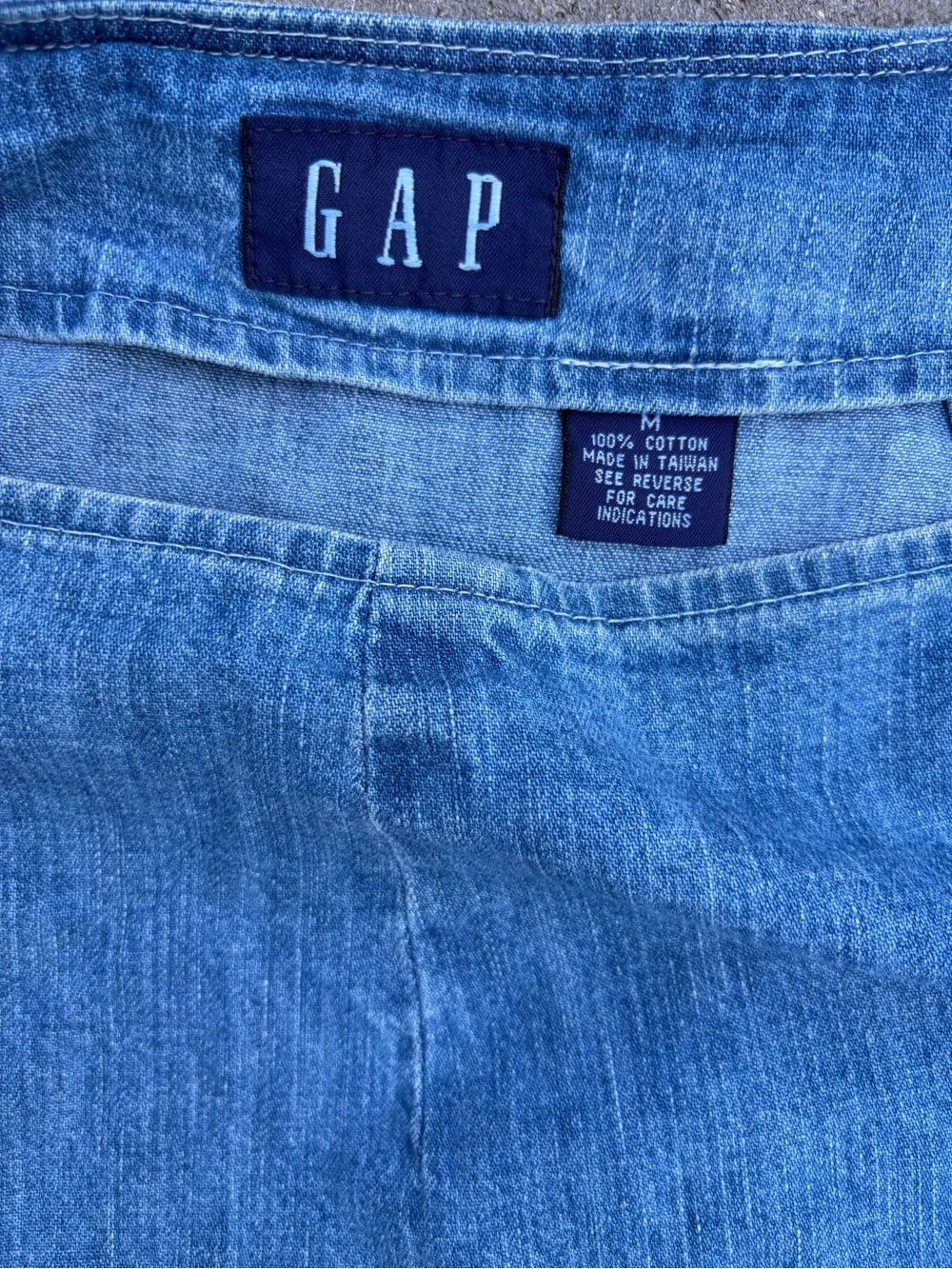 Gap Denim Wrap Skirt Women’s Size Medium - Picture 4 of 6